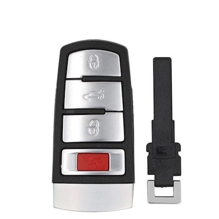 Keyless Factory 2006-2015 Volkswagen CC Passat / 4-Button Smart Key / PN: HLO 3C0 959 752 N / NBG00 RSK-VW-66T